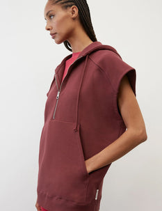 Sleeveless Oversized Sweatshirt Sleeveless Hoodie